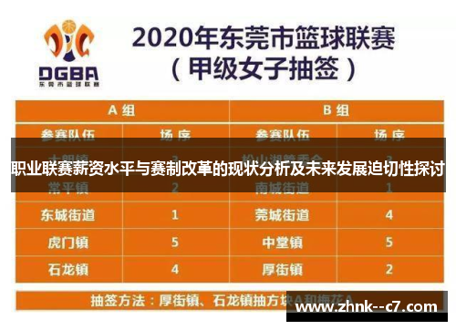 职业联赛薪资水平与赛制改革的现状分析及未来发展迫切性探讨